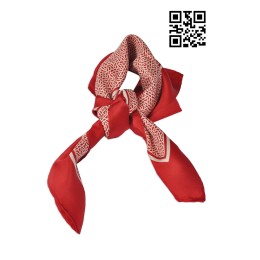 SF-012 screen print scraf logo bank uniform  Custom silk scarf style  Scarf garment factory SF-012 screen print scraf logo bank uniform  Custom silk scarf style  Scarf garment factory